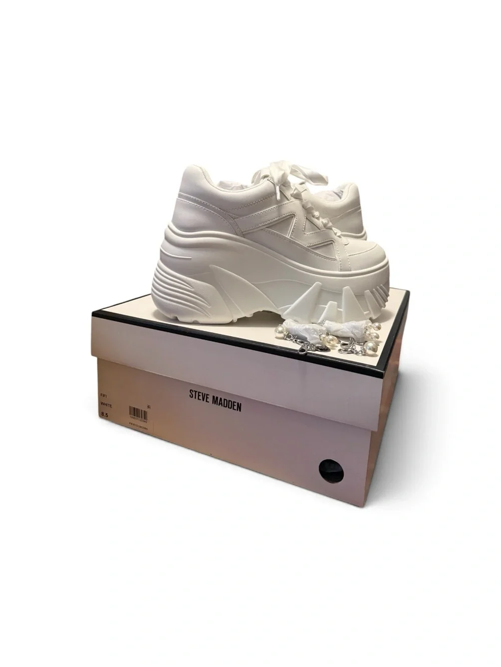 Steve Madden fifi white
